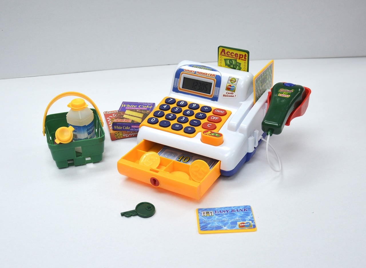 toy cash register