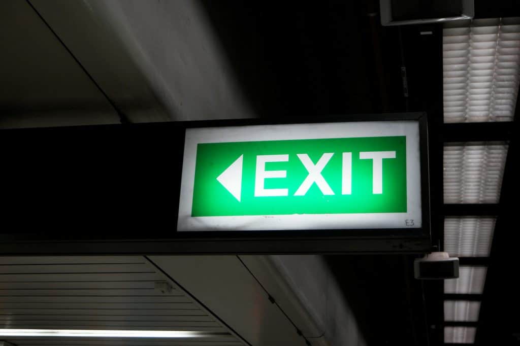 exit